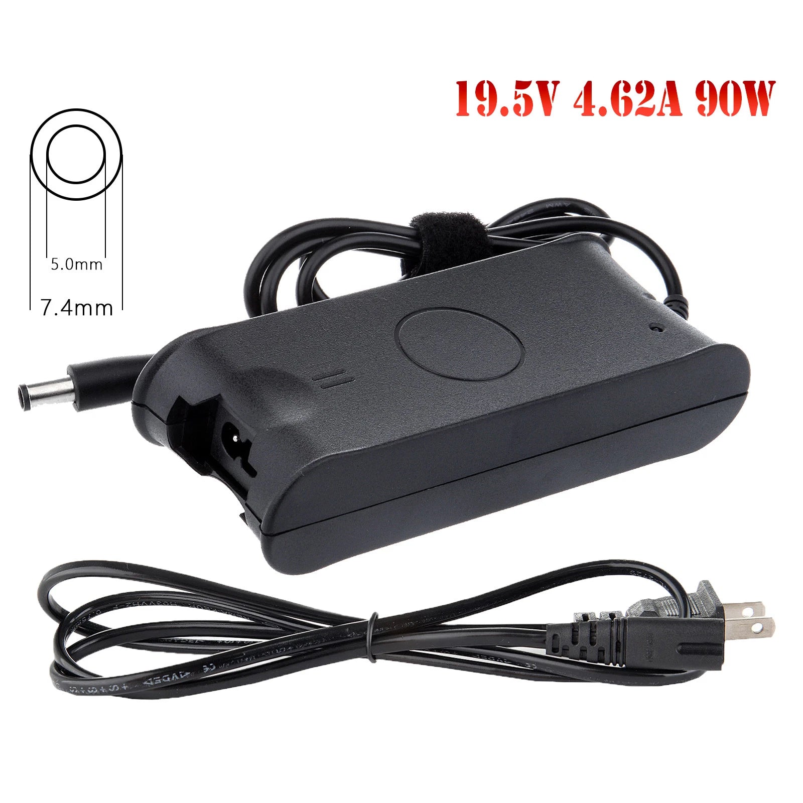 19.5V 4.62A 90W AC Adapter Charger Power Supply Cord for Dell Laptop PA10 PA-12