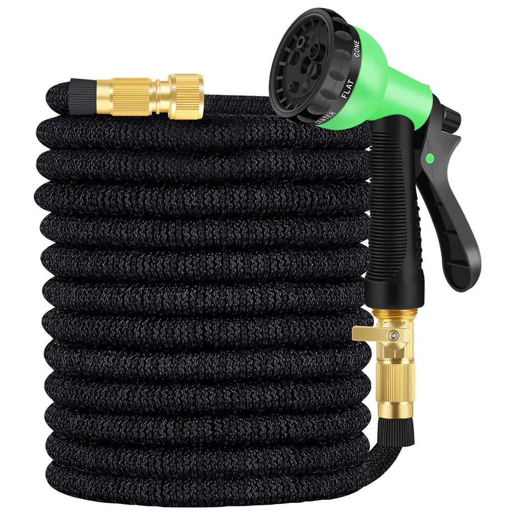 4X Stronger Deluxe Heavy Duty Expandable Flexible Garden Water Hose Pipe 100FT