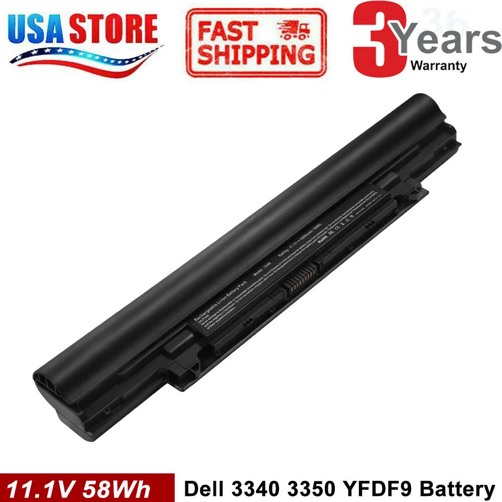 5200mAh 5MTD8 YFDF9 battery for Dell Latitude 3340 E3340 3350 (13")