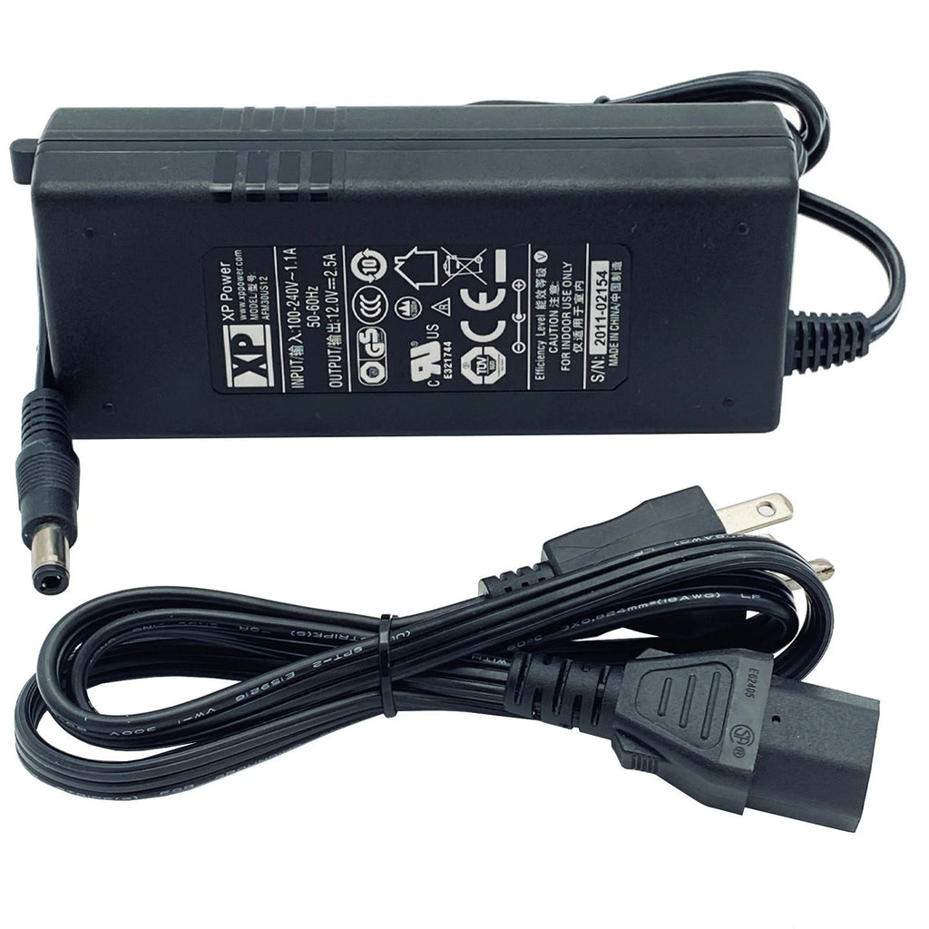 NEW Original XP 30W AC Power Adapter AFM30US12 Charger 12V 2.5A w/Power Cord