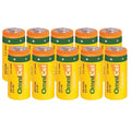 10pc OmniCel ER14335 3.6V 1.65Ah 2/3AA Lithium Button Top Battery RFID AMR
