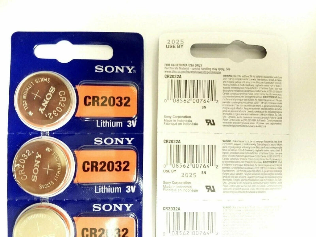 **FRESHLY NEW**10x SONY CR2032 Lithium Battery 3V Exp 2028 Pack 10 pcs Coin Cell