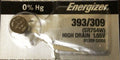ENERGIZER 393/309 SR754W WATCH BATTERIES E393 309 NEW SEALED Authorize Seller