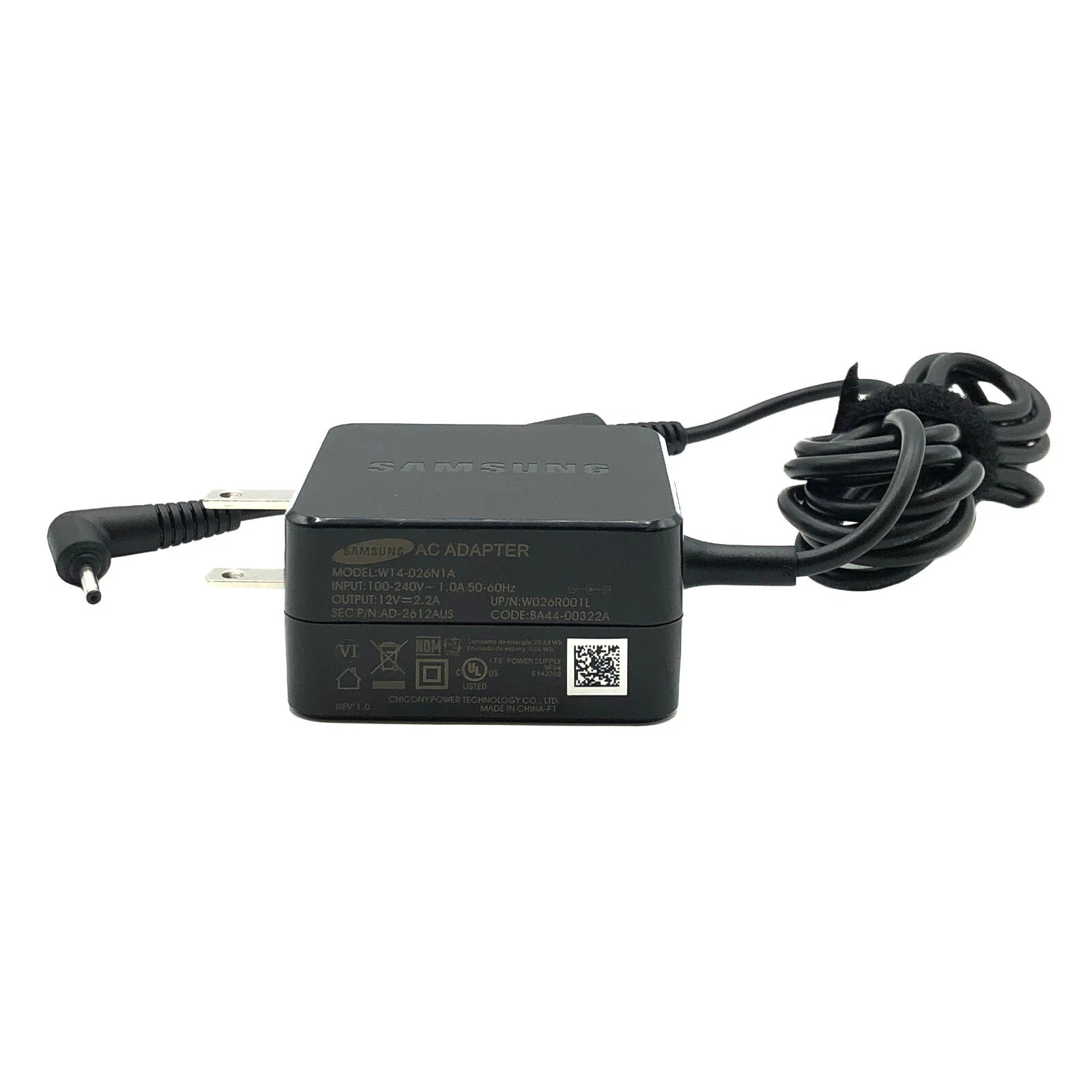 NEW Genuine Samsung AC Power Adapter for Samsung Chromebook 3 - Series Laptops