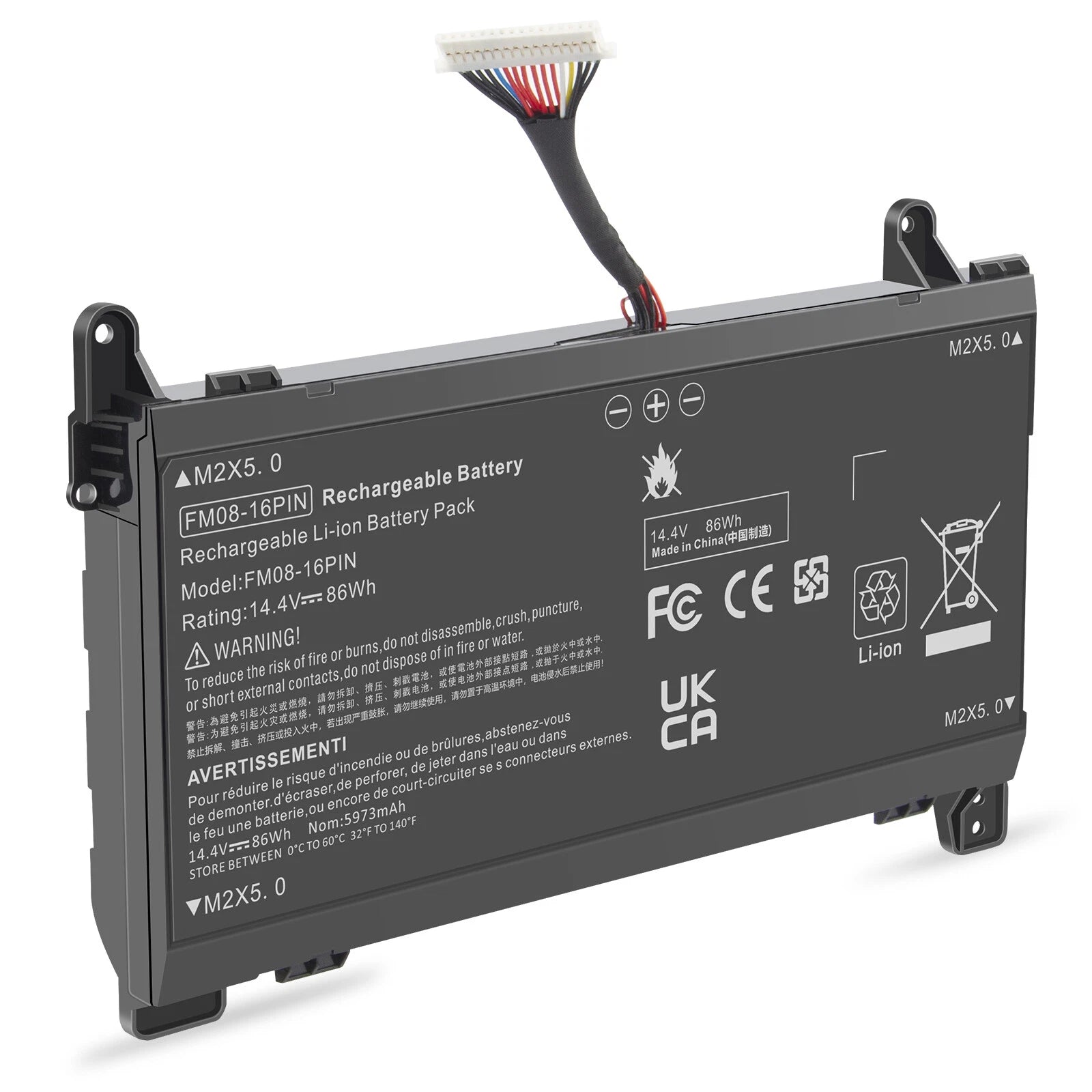 FM08 16Pin 922752-421 Battery For HP Omen 17-an014ng HSTNN-LB8A 922977-855