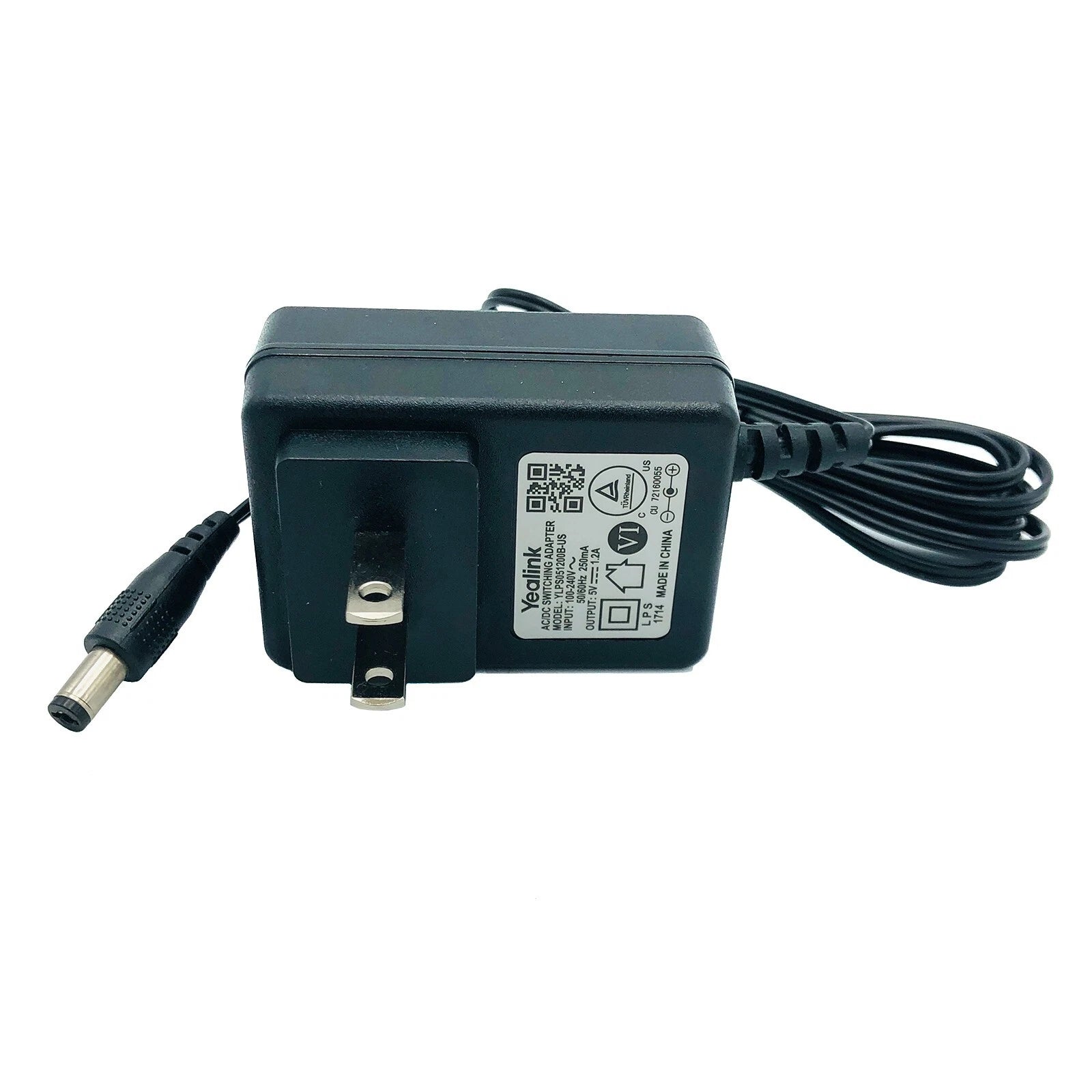 YLPS051200B-US AC/DC Switching Power Supply Adapter 5V 1.2A