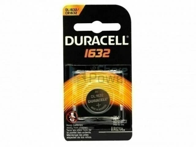 4 Pcs Fresh Duracell Lithium Battery ECR1632 CR1632 DL 1632 3V Batteries