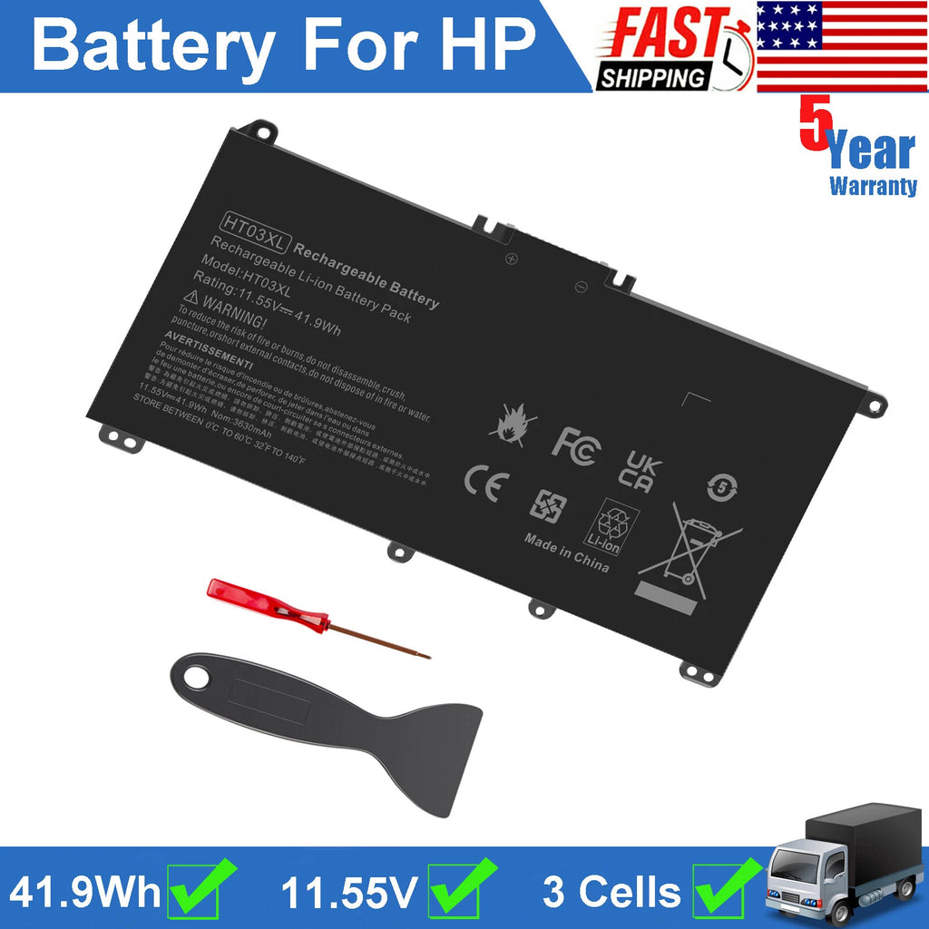 Replace HT03XL Battery For HP Pavilion 14-CE 14-CF 15-CS 15-DA 17-CA L11119-855