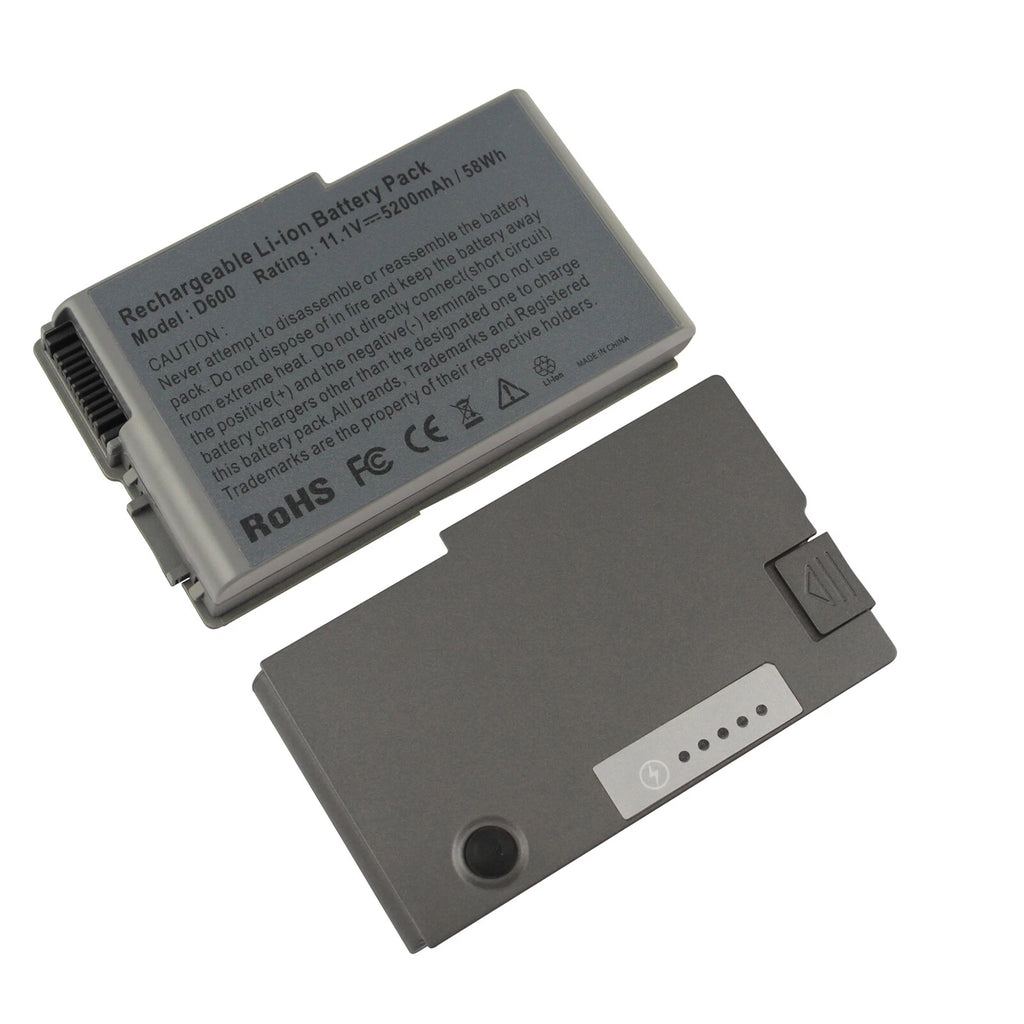 D600 Laptop Battery for Dell Latitude D520 D500 D610 C1295 New 6 Cell US
