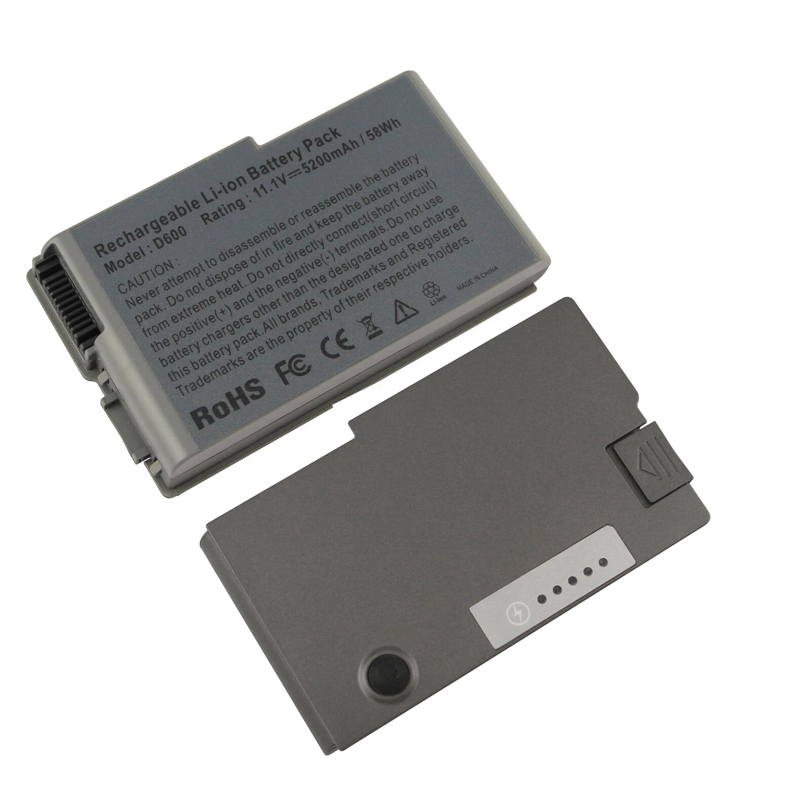 D600 Laptop Battery for Dell Latitude D520 D500 D610 C1295 New 6 Cell US