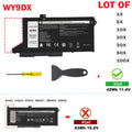 ??LOT Replace WY9DX Battery For Dell Latitude 14 5420 15 5520 Precision 15 3560