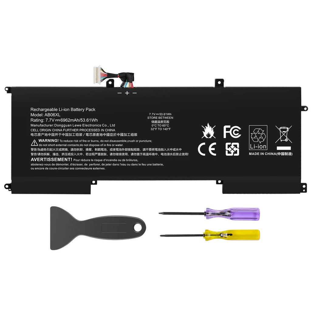 AB06XL Battery for HP Envy 13 2017 13-AD019TU HSTNN-DB8C 921438-855 921408-271