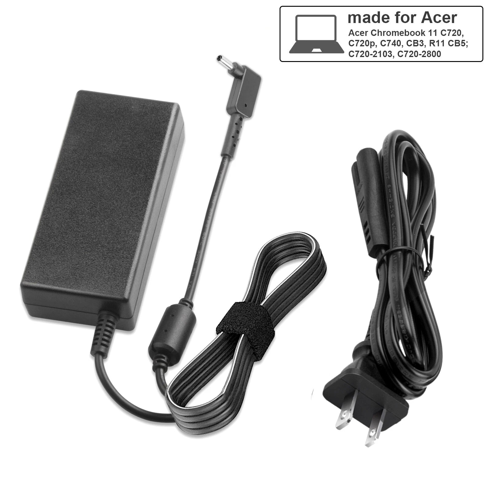 N15q8 N16p1 N15Q9 AC Adapter Charger for Acer-Chromebook CB3 CB5 11 13 14 15 R11
