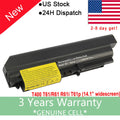 6 Cell Battery For Lenovo Thinkpad R400 T400 42T5225 43R2499 42T4530 42T5262 US