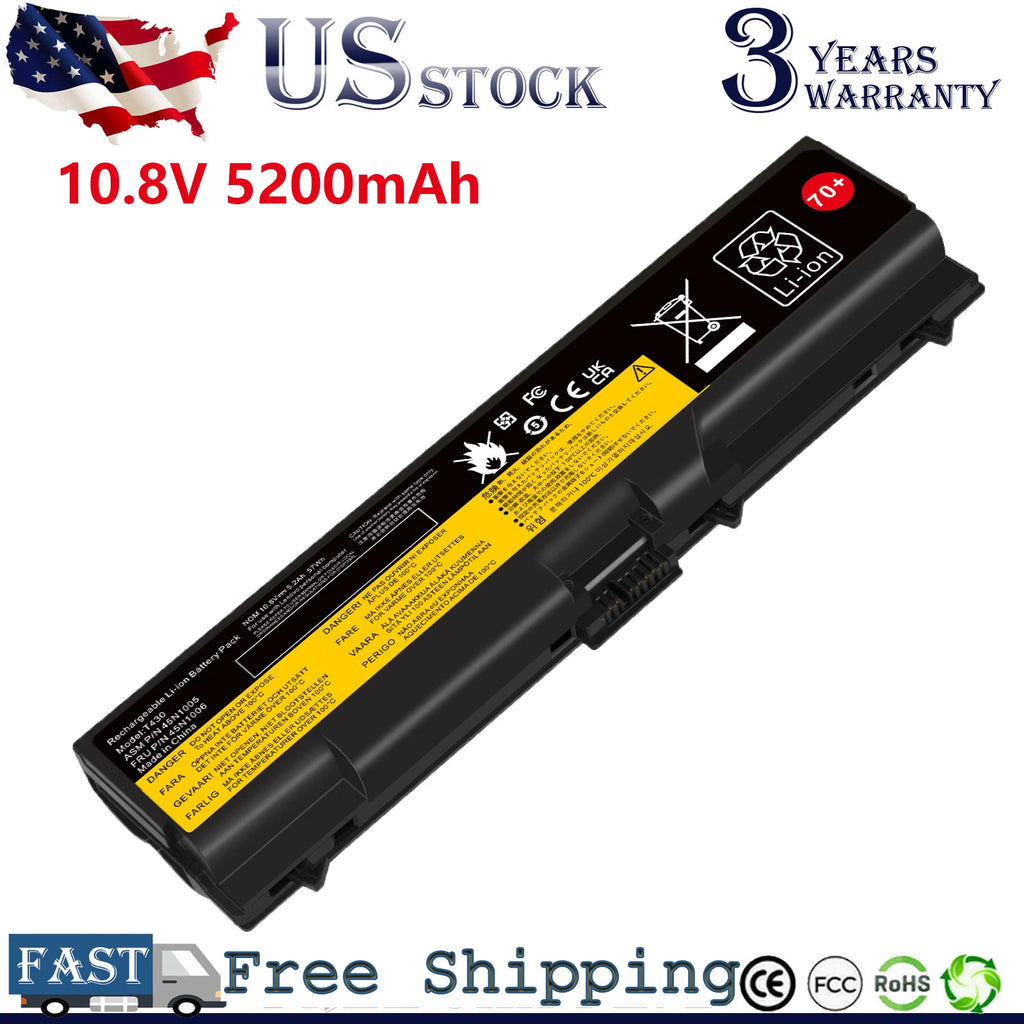 45N1001 Battery for Lenovo ThinkPad T430 T420 T530 L430 L530 W530 W530i 0A36303