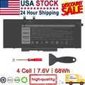 LOT 4GVMP Battery for Dell Latitude 5400 5500 Precision 3540 Laptop 9JRYT C5GV2