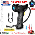 Wireless Handheld Tire Inflator Portable Electric Car Air Pump Compressor 150PSI