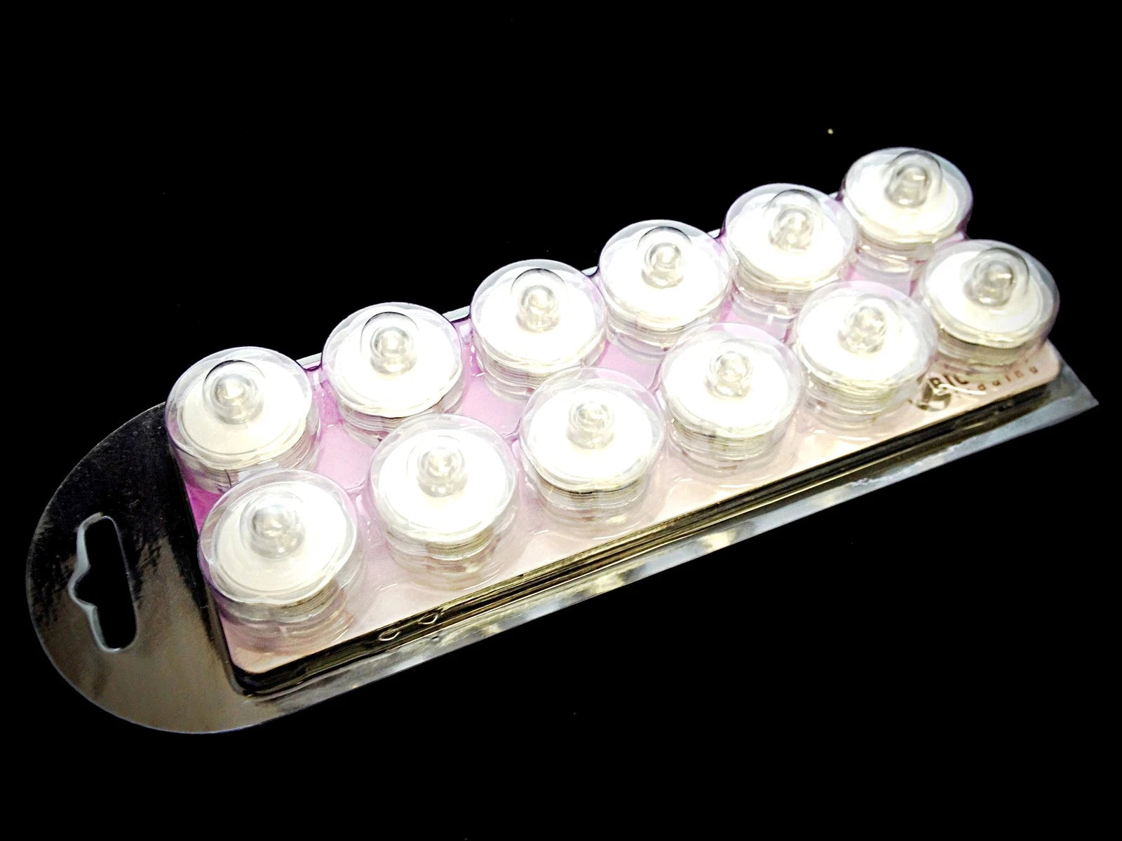 Submersible Waterproof Battery LED Tea Light ~ Wedding Decoration~WHITE~ 36 Pack