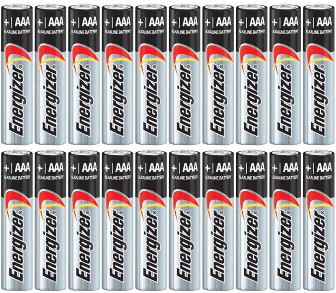 20 Energizer Max AAA Battery Bulk Pack