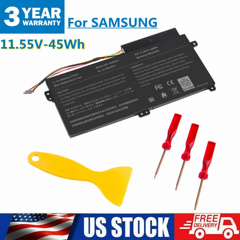 43Wh AA-PBVN3AB 450R5V Battery for Samsung NP370R4E NP370R5E NP510R5E NP470R5E