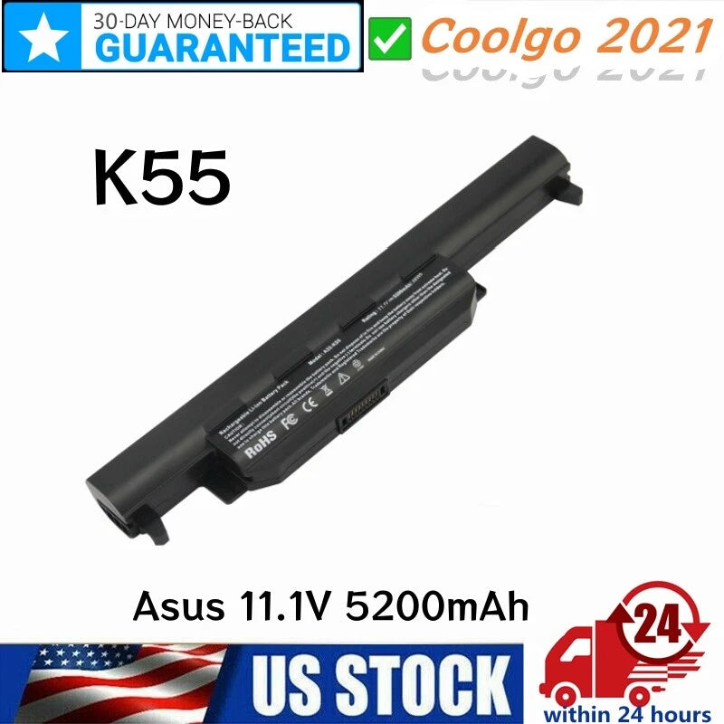 K55 Battery for ASUS A32-K55 A32-K55X A33-K55 A41-K55 Q500A X55 X55a X55c