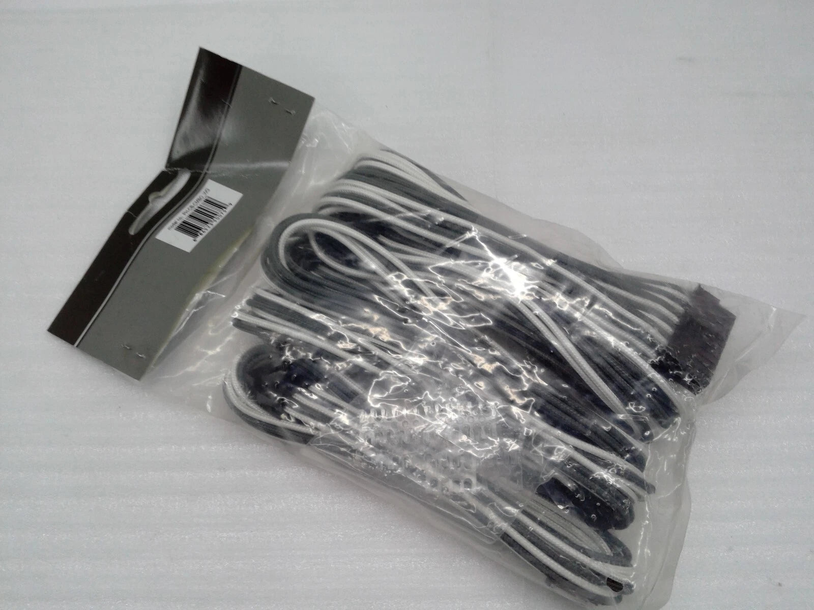 NEW 886523500759 PH-CB-CMBO_WG Phanteks Extension Cables Combo White/Gray color