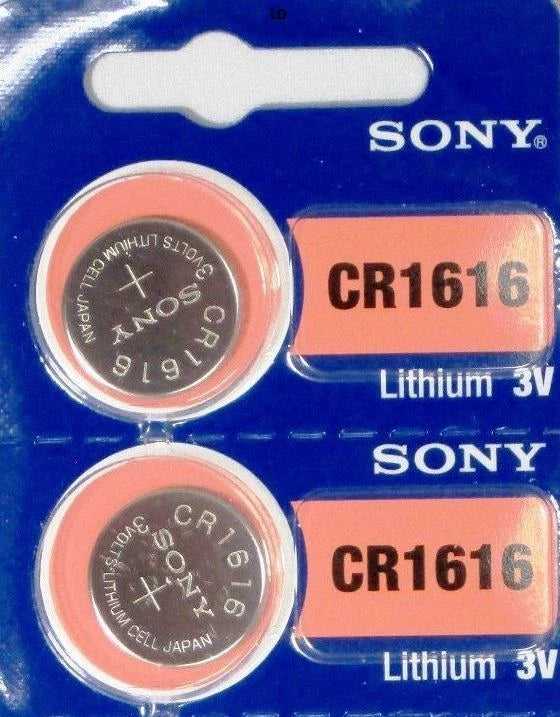 CR 1616 MURATA / SONY LITHIUM BATTERIES (10 piece) 3V watch Authorized US seller