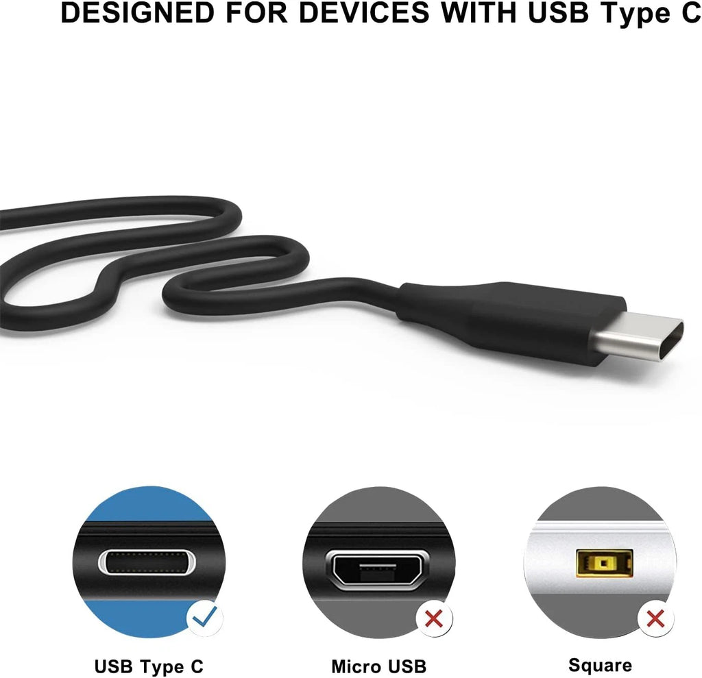 For Acer Chromebook 315 Charger Spin 311 Ac Adapter Power Cord 45W USB-C Type C