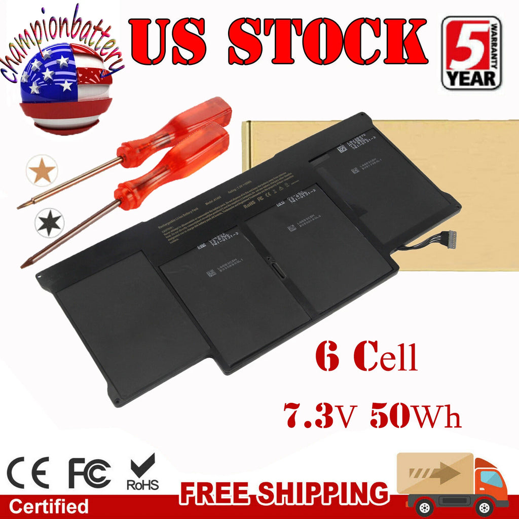A1466 Battery for MacBook Air 13Inch A1369 A1496 A1405 A1377 2013 2014 2015 2017