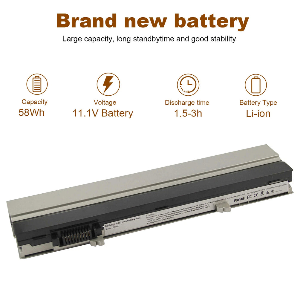 Battery for Dell Latitude E4300 E4310 E4400 HW905 XX337 312-0822 312-0823 FM332