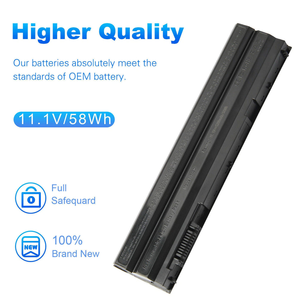 LOT Battery for Dell Latitude E6420 E6440 E5430 E5520 E5530 E6430 E6530 T54FJ US