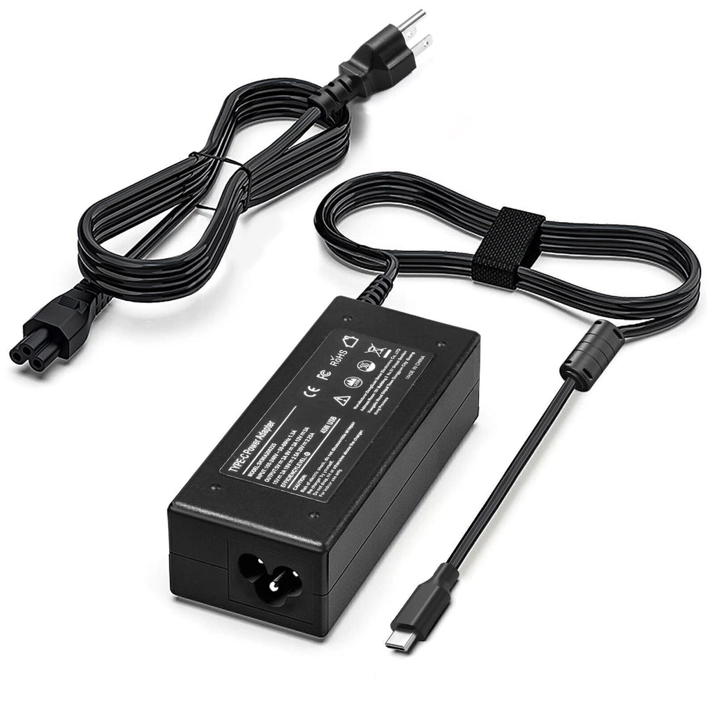 60W 65W USB-C Laptop Charger for Dell Latitude 5540 3450 7440 7430 5530 5550