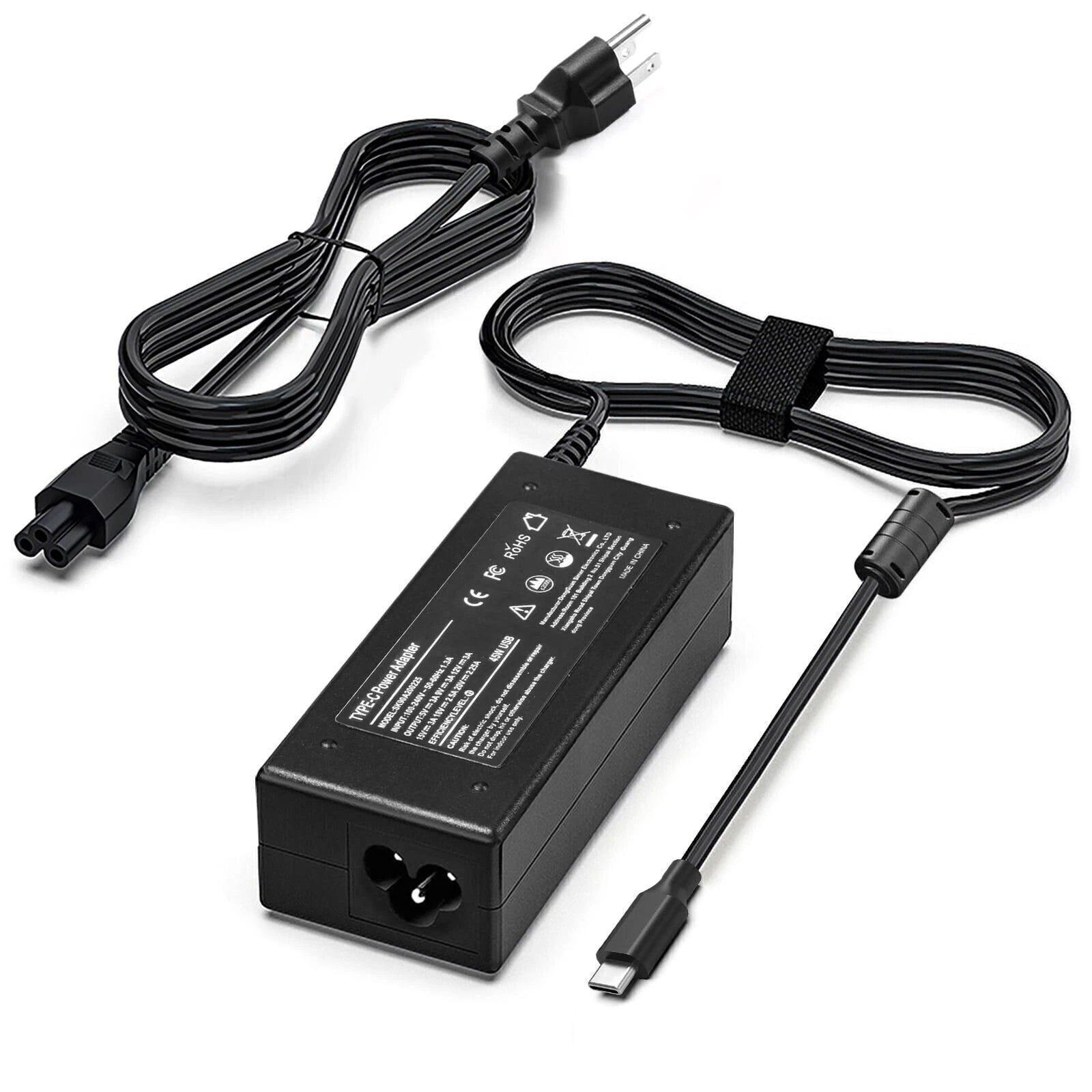 60W 65W USB-C Laptop Charger for Dell Latitude 5540 3450 7440 7430 5530 5550
