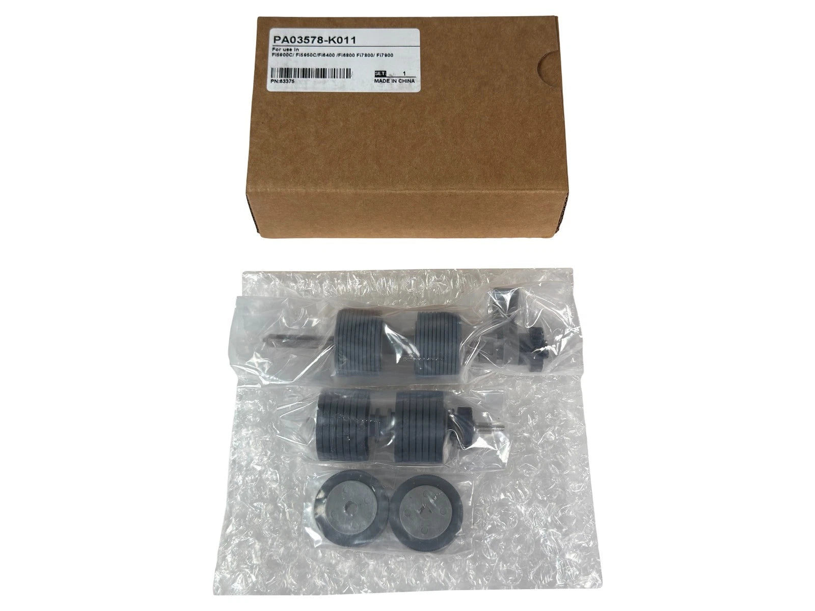 Pick Up Brake Separator Rollers for Fujitsu Fi-7800 Fi-7900 Document Scanners