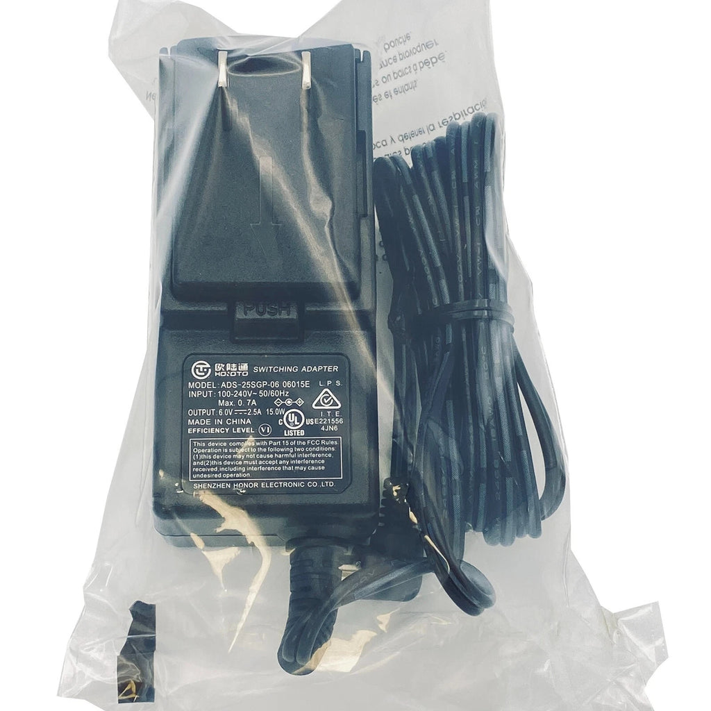 New Original Hoioto ADS-25SGP-06 06015E Switching Power Adapter 6V 2.5A 15W OEM
