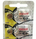 Maxell SR916SW 373 Watch Battery 2 Pcs SR916SW 373 Battery
