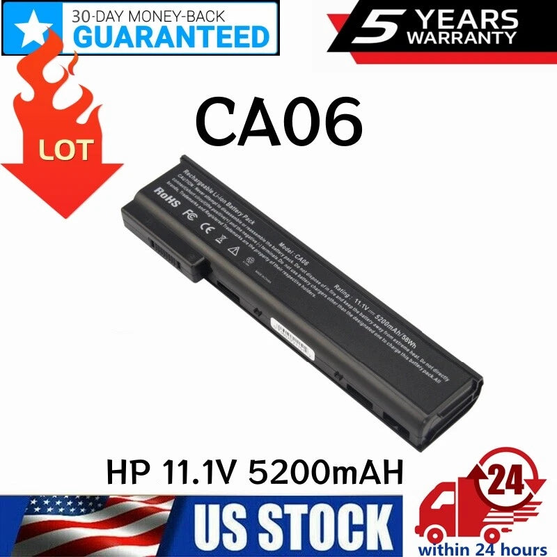 ?LOT CA06 Battery For HP ProBook 640 G1 645 G0 655 650 HSTNN-DB4Y 718756-001