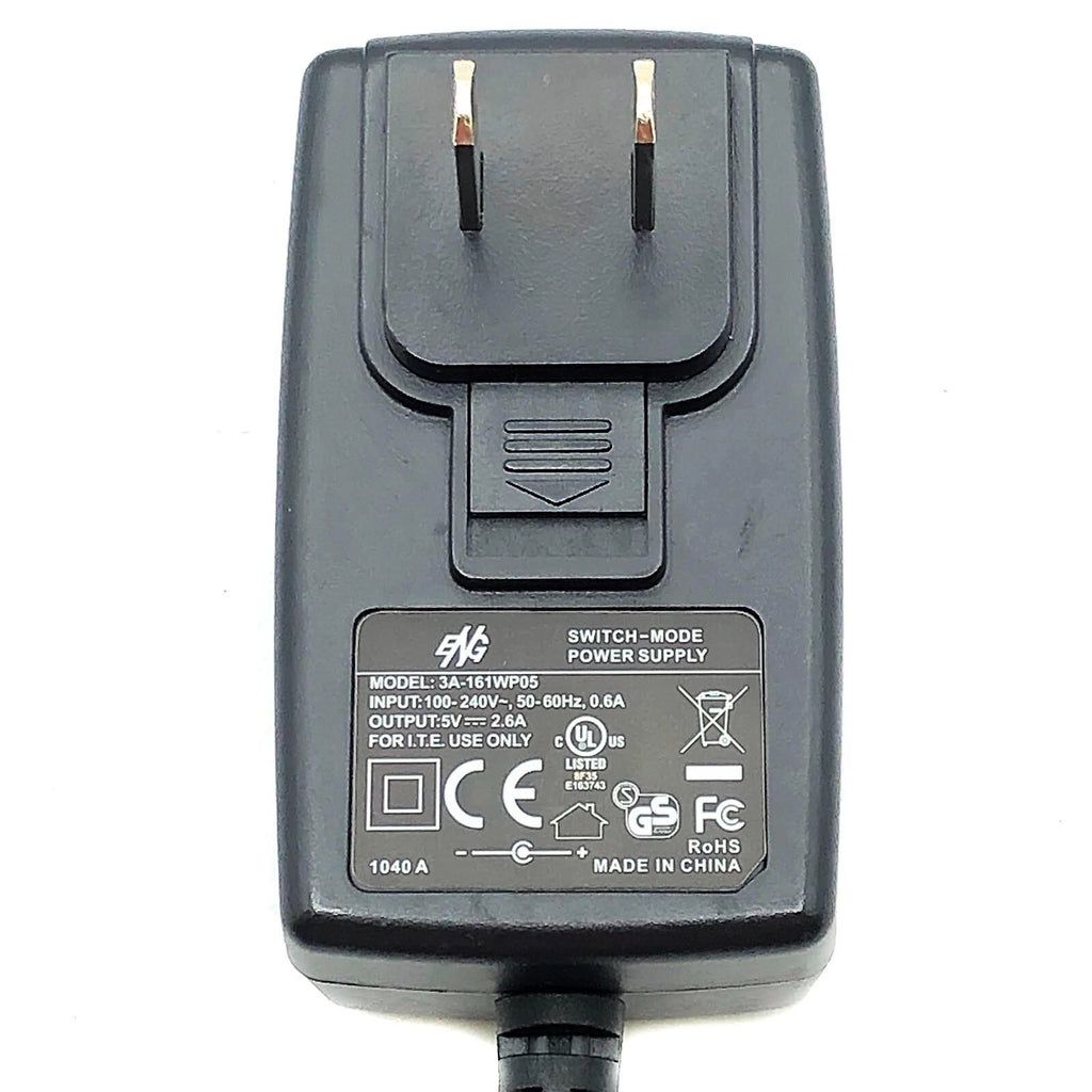 NEW Original 5V 2.6A ENG 3A-161WP05 AC/DC Power Supply Adapter 5.5x2.1mm Plug