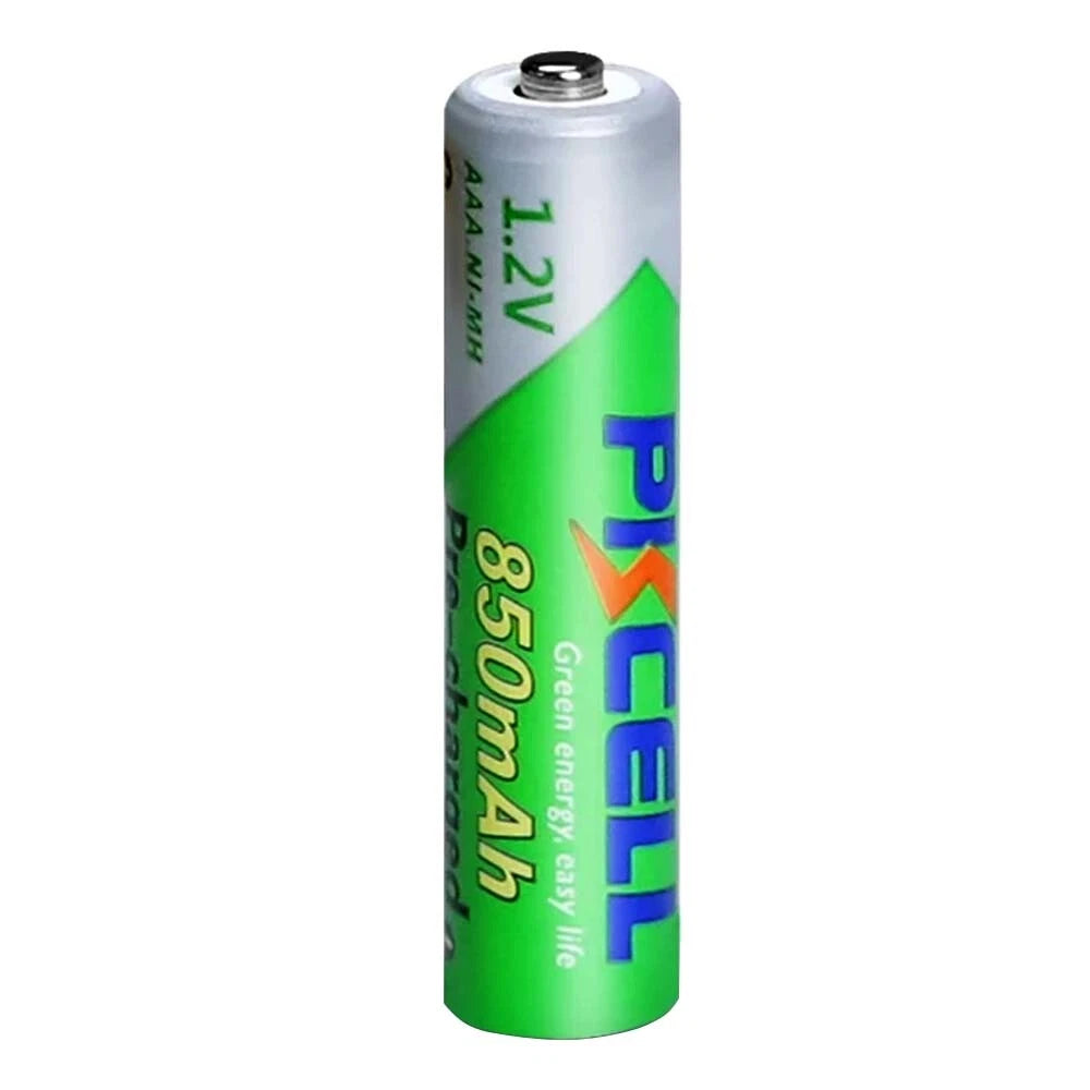 PKCELL AAA NIMH 850mAh 1.2V Rechargeable Batteries, 4 PCS