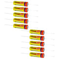 10x OmniCel ER14505 3.6V 2.4Ah AA Lithium Battery Axial Pins Sensors Detectors