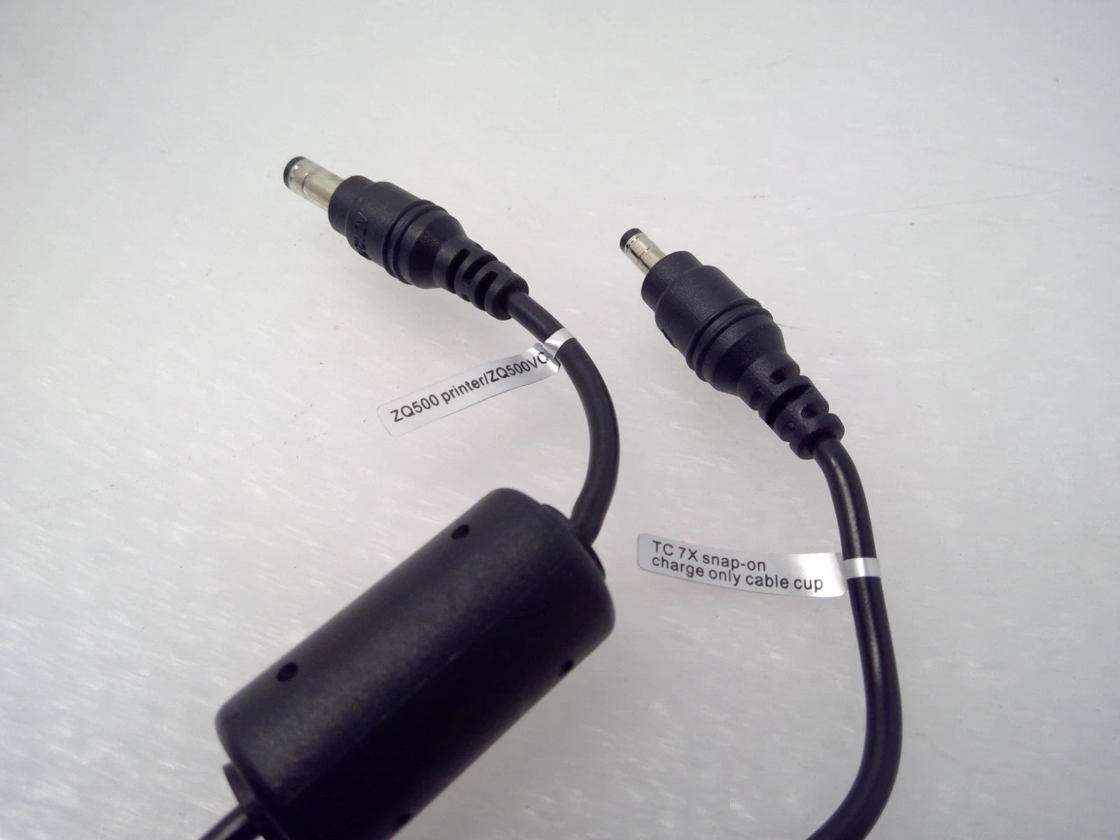 NEW Zebra ZQ500 Series Printer & TC7X Cradle Vehicle Y-Power Cable 6-Pin