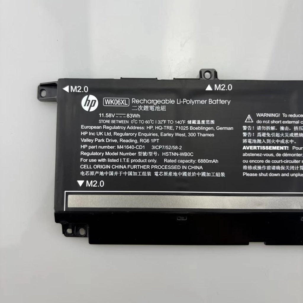 Genuine WK06XL Battery for HP Omen 16-WD 16-XF 16-XD 16-B 16-WF 16-C 16T-C 17-CP