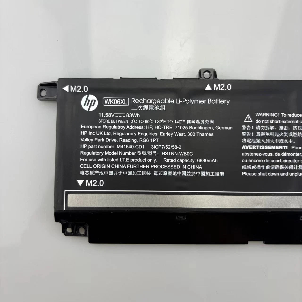 Genuine WK06XL Battery for HP Omen 16-WD 16-XF 16-XD 16-B 16-WF 16-C 16T-C 17-CP