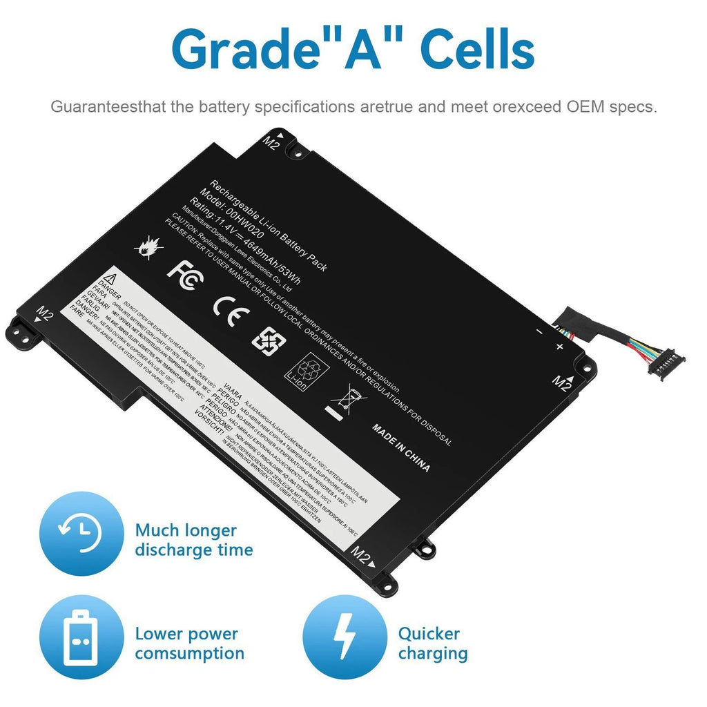 ?00HW020 00HW021 Battery For Lenovo ThinkPad Yoga 460 20EL P40 S3 Yoga 14 20DM