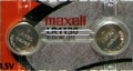 Maxell LR1130 AG10 189 V10GA G10A SR1130SW Batteries X 2