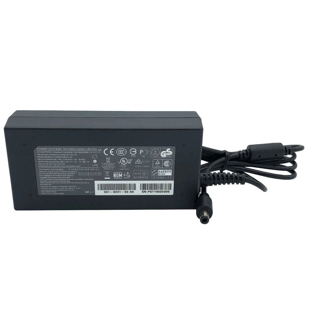 NEW Genuine Flextronics AC Power Adapter for Cisco 880 886 887 888 890 Charger