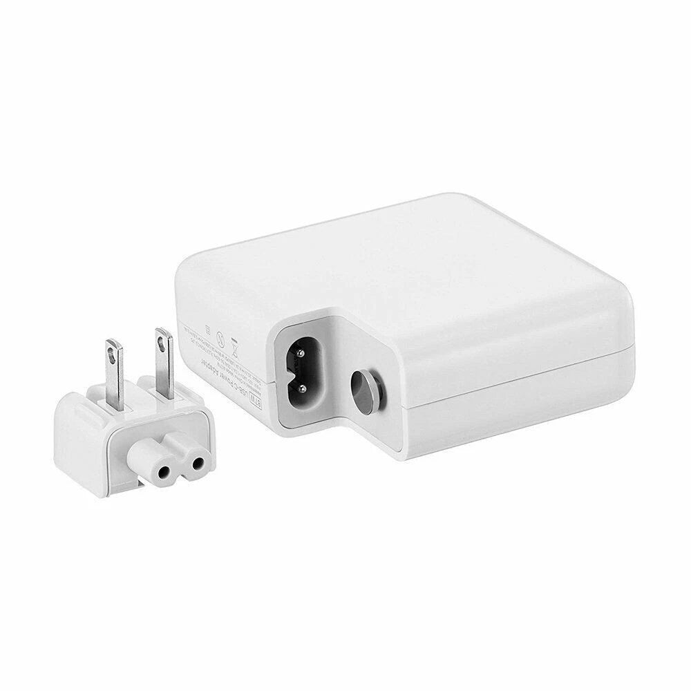 61W USB C Type C Power Adapter Charger for Macbook pro 13" Inch More USB C Port