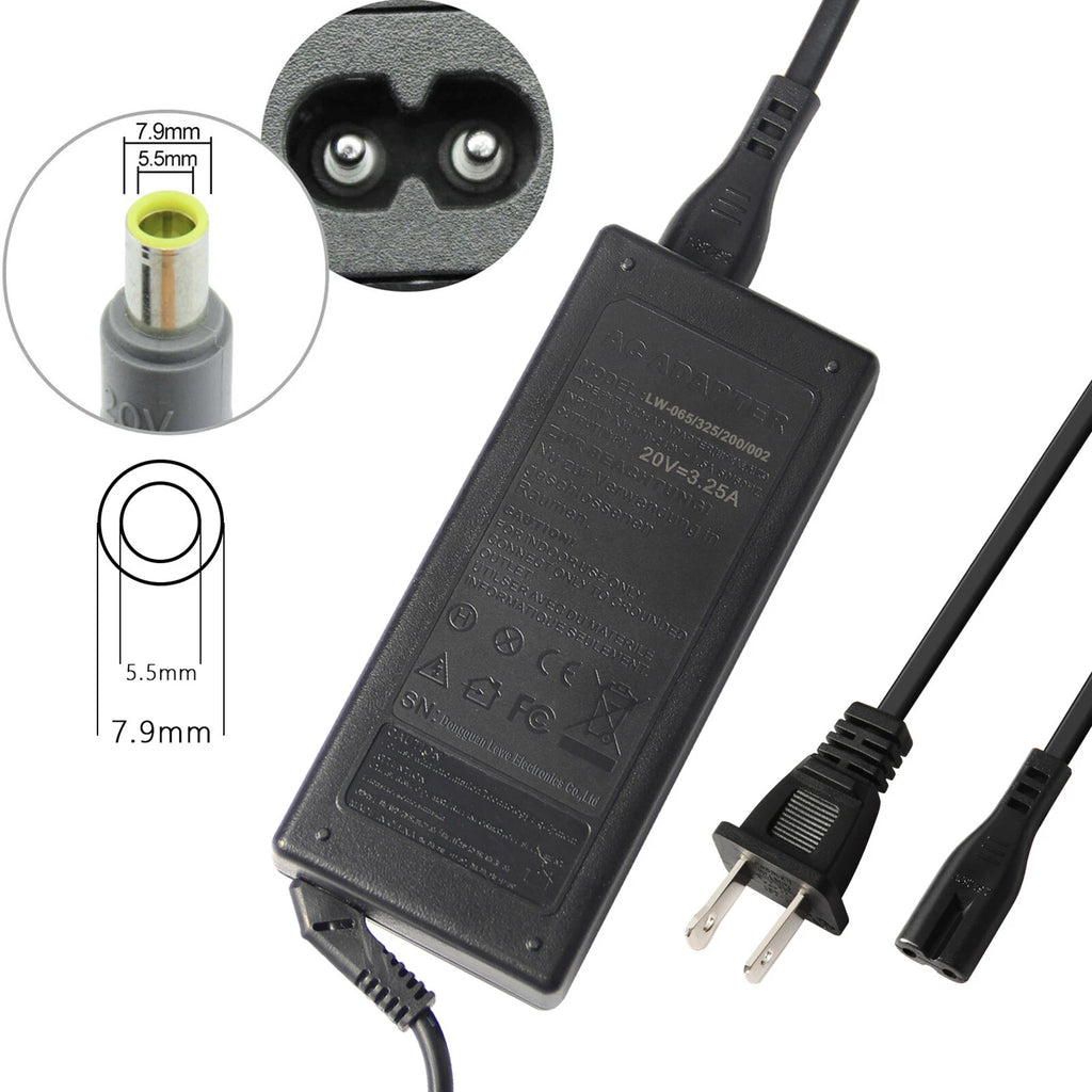 AC Adapter Power Charger For IBM Lenovo Thinkpad T60 T60p T61 T400 T410 T500 X60