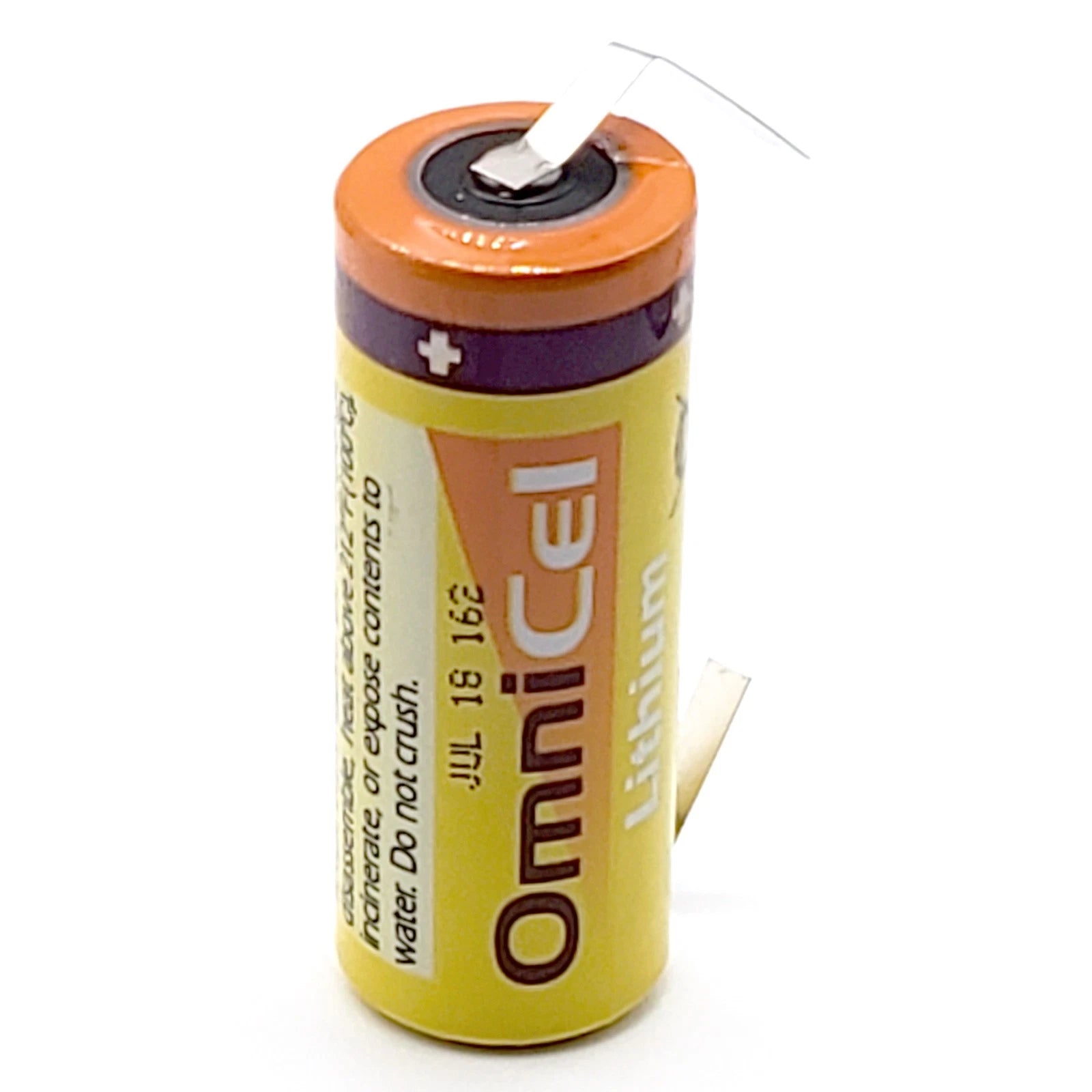 Omnicel ER18505 3.6V 3.8Ah Sz A Lithium Battery Tabs Tracking AMR
