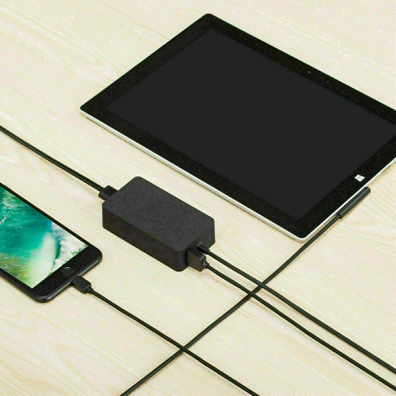 1800 For Microsoft Surface Pro 3 4 5 6 Surface GO BOOK Tablet Charger Adapter